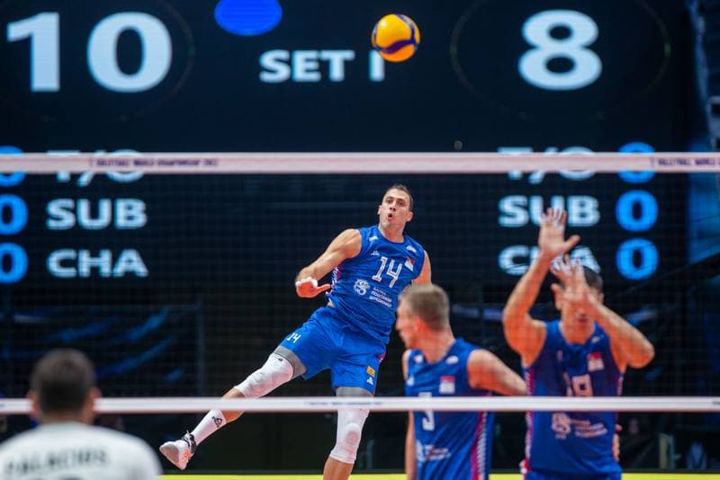 Volleyball. FIVB Men's World Championship. Serbia - Argentina. 06.09.2022