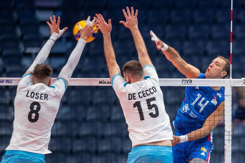 Volleyball. FIVB Men's World Championship. Serbia - Argentina. 06.09.2022