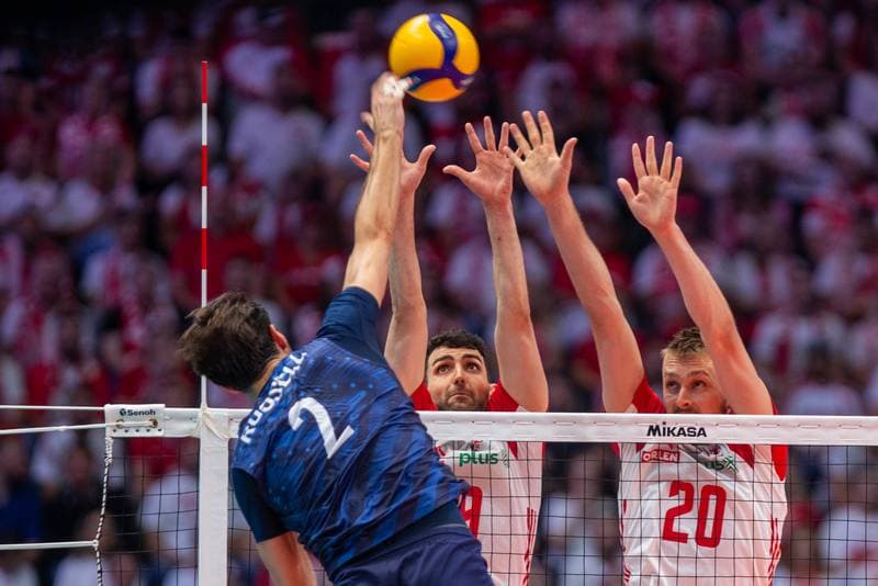 Volleyball. FIVB Men's World Championship. Poland - USA. 08.09.2022