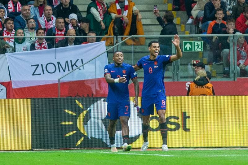 Football. UEFA Nations League. Poland - Netherlands. 22.09.2022