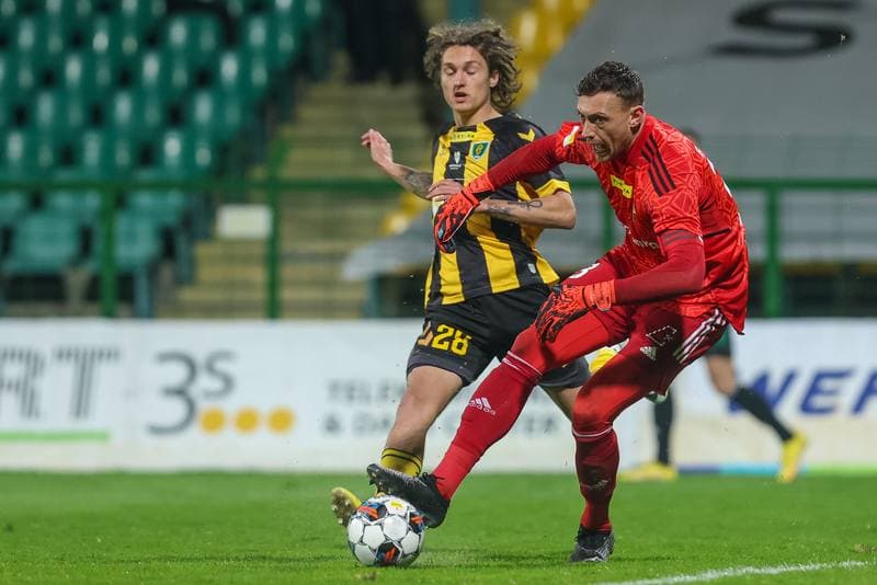 Football. Fortuna I Liga. GKS Katowice - Gornik Leczna. 15.04.2023