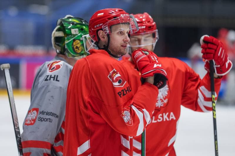 Ice Hockey. Poland national team. Training. 17.04.2023