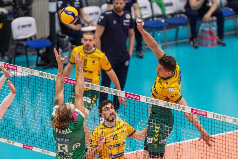 Volleyball. PlusLiga. Aluron CMC Warta Zawiercie - Indykpol AZS Olsztyn. 19.04.2023