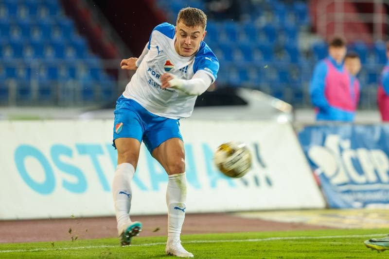 Football. Fortuna:Liga. Banik Ostrava - Slavia Prague. 25.04.2023