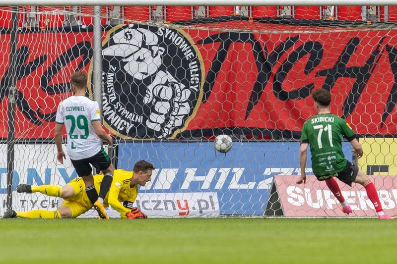 Football. Fortuna I Liga. GKS Tychy - Gornik Leczna. 29.04.2023