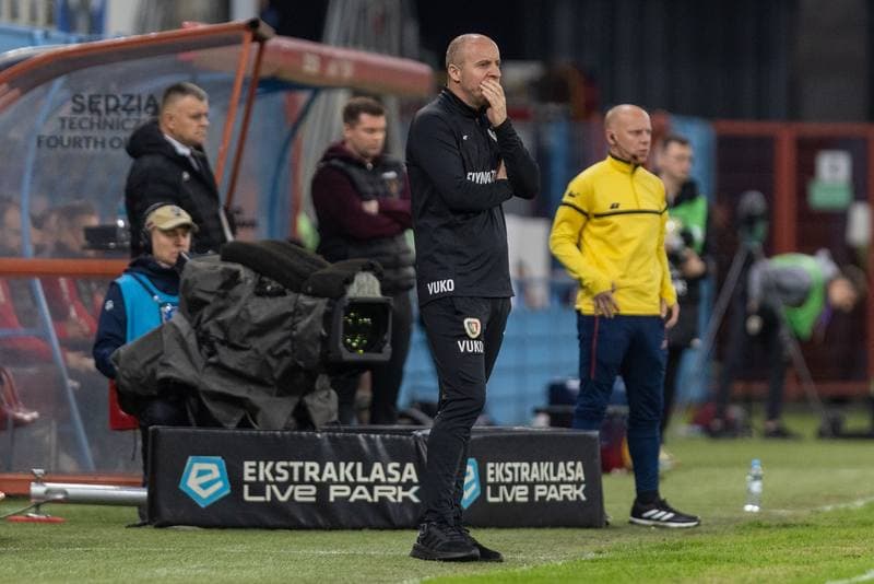 Football. PKO BP Ekstraklasa. Piast Gliwice - Pogon Szczecin. 29.04.2023