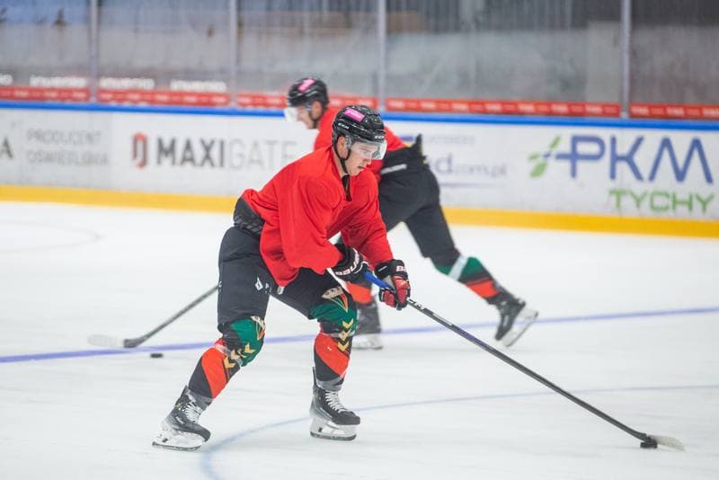 Ice Hockey. GKS Tychy. Training. 24.07.2023