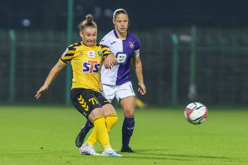 Football. UEFA Women's Champions League. GKS Katowice - RSC Anderlecht. 06.09.2023