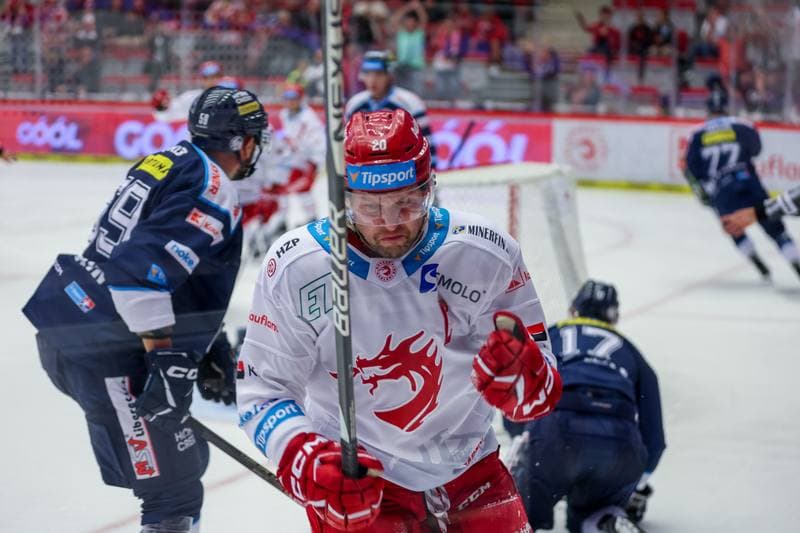 Ice Hockey. Tipsport Extraliga. Ocelari Trinec - Bily Tygri Liberec. 21.09.2023