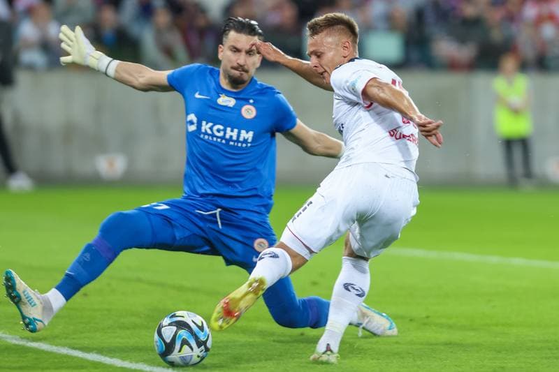Football. PKO BP Ekstraklasa. Gornik Zabrze - Zaglebie Lubin. 02.10.2023