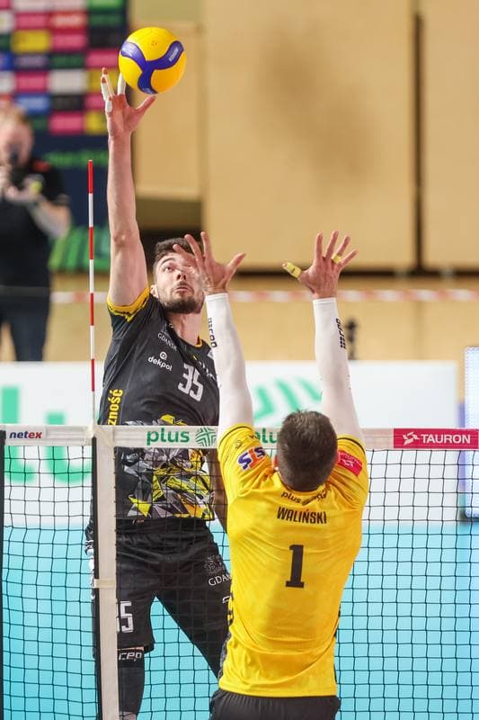 Volleyball. PlusLiga. GKS Katowice - Trefl Gdansk. 22.10.2023