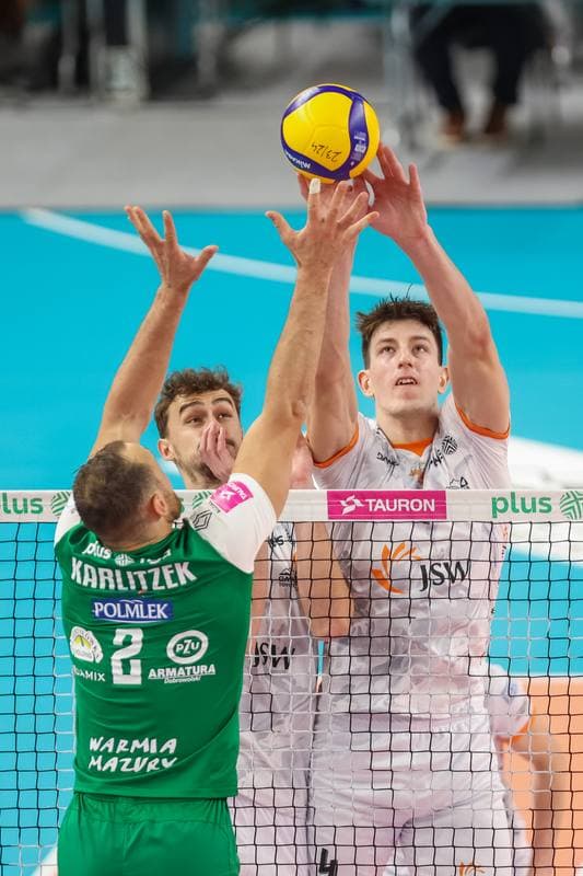 Volleyball. PlusLiga. Jastrzebski Wegiel - Indykpol AZS Olsztyn. 24.10.2023