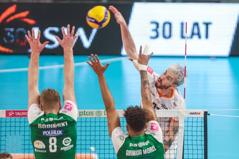 Volleyball. PlusLiga. Jastrzebski Wegiel - Indykpol AZS Olsztyn. 24.10.2023