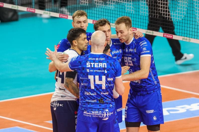 Volleyball. PlusLiga. GKS Katowice - Slepsk Malow Suwalki. 30.10.2023