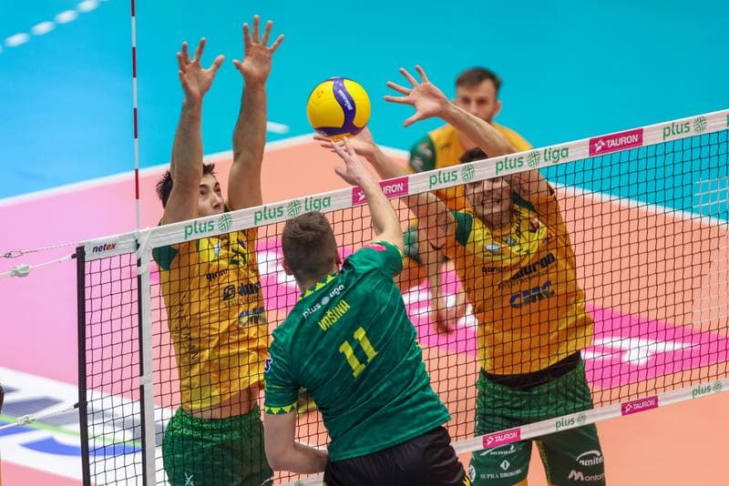 Volleyball. PlusLiga. Aluron CMC Warta Zawiercie - GKS Katowice. 05.11.2023