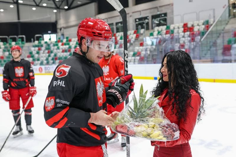 Ice Hockey. Poland national team. Training. 06.11.2023