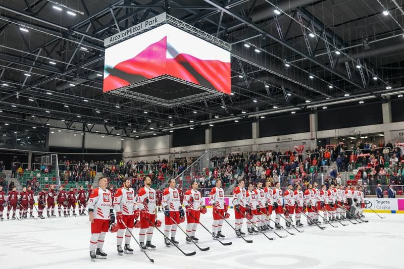 Ice Hockey. EIHC. Poland - Latvia. 10.11.2023
