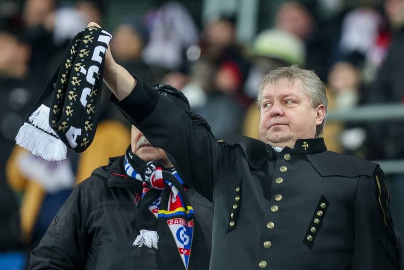 Football. PKO BP Ekstraklasa. Gornik Zabrze - Pogon Szczecin. 01.12.2023