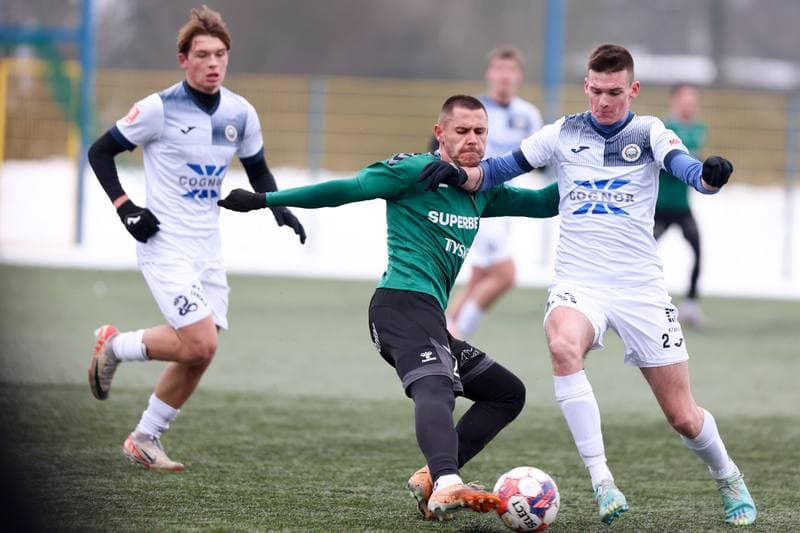 Football. Sparing. GKS Tychy - Hutnik Krakow. 13.01.2024