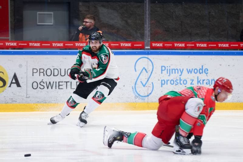 Ice Hockey. Tauron Hokej Liga. GKS Tychy - Zaglebie Sosnowiec. 23.01.2024