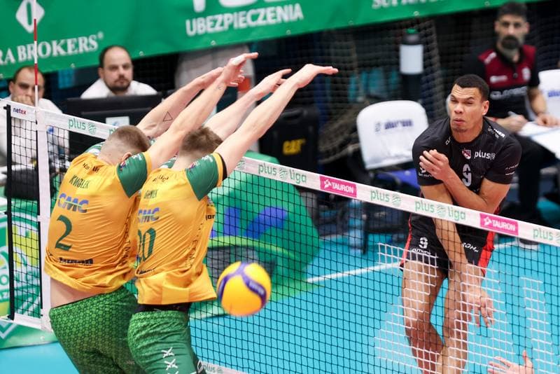 Volleyball. PlusLiga. Aluron CMC Warta Zawiercie - Asseco Resovia Rzeszow. 25.01.2024