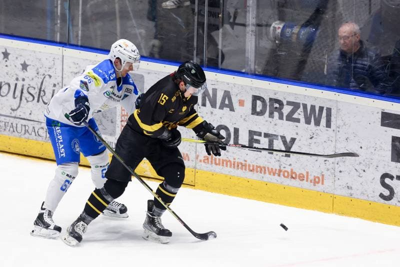 Ice Hockey. Tauron Hokej Liga. Re-Plast Unia Oswiecim - GKS Katowice. 01.02.2024