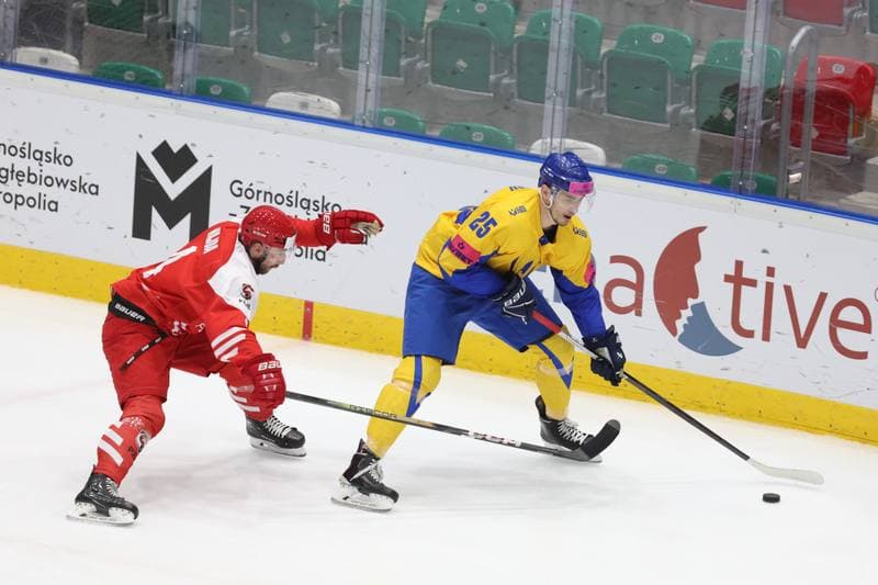 Ice Hockey. Olympic Qualification. Poland - Ukraine. 09.02.2024