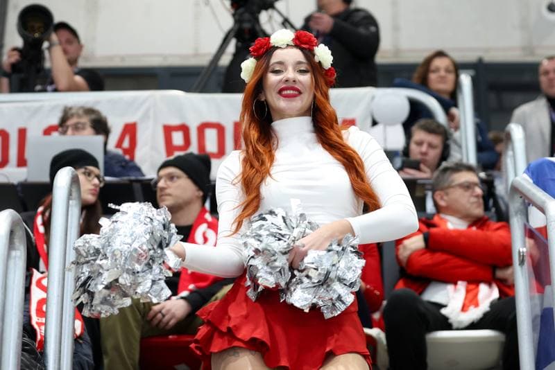 Ice Hockey. Olympic Qualification. Poland - Ukraine. 09.02.2024