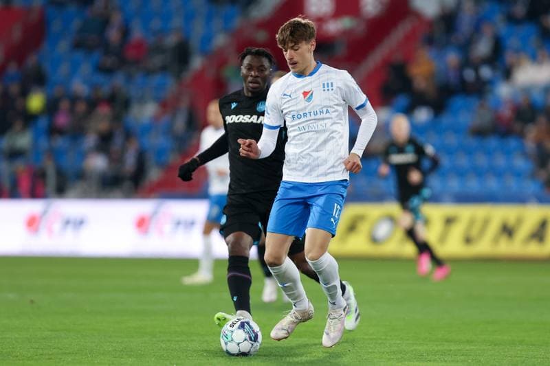 Football. Fortuna:Liga. Banik Ostrava - Viktoria Plzen. 13.02.2024