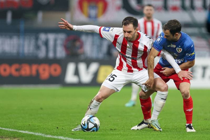 Football. PKO BP Ekstraklasa. Piast Gliwice - Cracovia Krakow. 23.02.2024