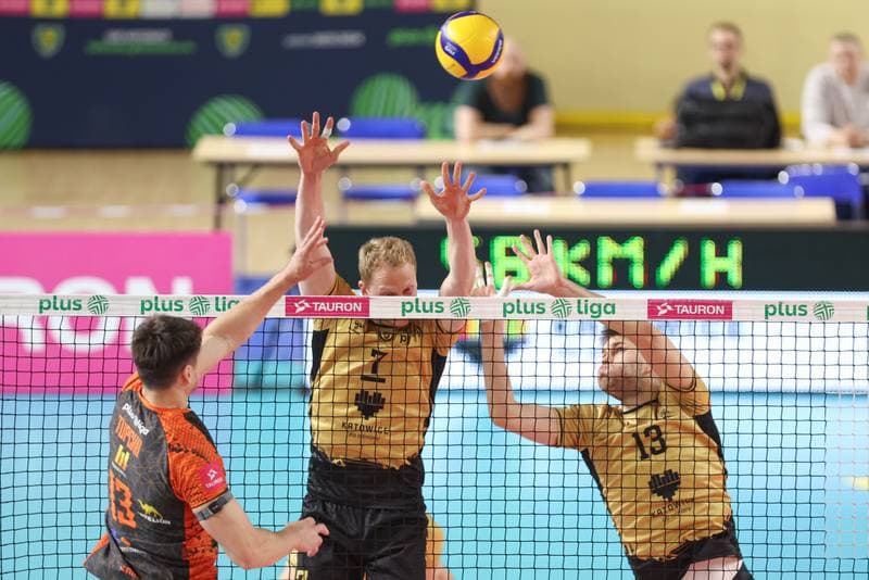 Volleyball. PlusLiga. GKS Katowice - Barkom Kazany Lwow. 28.03.2024