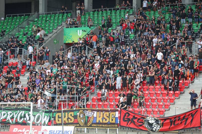 Football. Betclic I Liga. GKS Tychy - Warta Poznan. 02.08.2024
