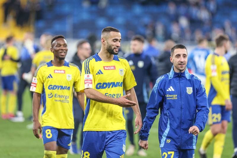 Football. Betclic I liga. Ruch Chorzow - Arka Gdynia. 08.03.2025