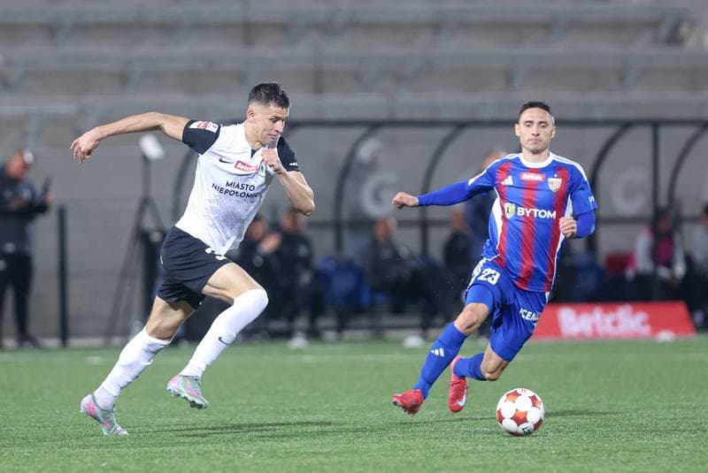 Football. Betclic I liga. Polonia Bytom - Puszcza Niepolomice. 04.10.2025