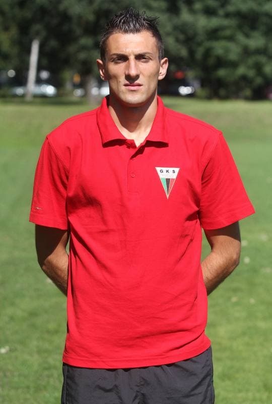 Football. GKS Tychy. Press Conference. 23.07.2012