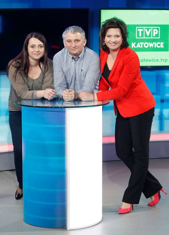 Football. TVP Katowice. Press Conference. 09.05.2014