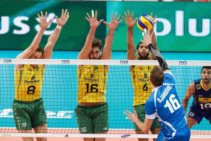 Volleyball. FIVB Men's World Championship. Brazil - Finland. 05.09.2014