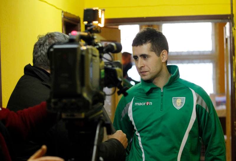 Football. GKS Katowice. Training. 13.01.2015
