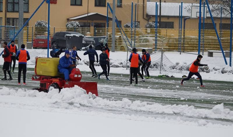 Football. Friendly Match. Rozwoj Katowice - Nadwislana Gora. 31.01.2015