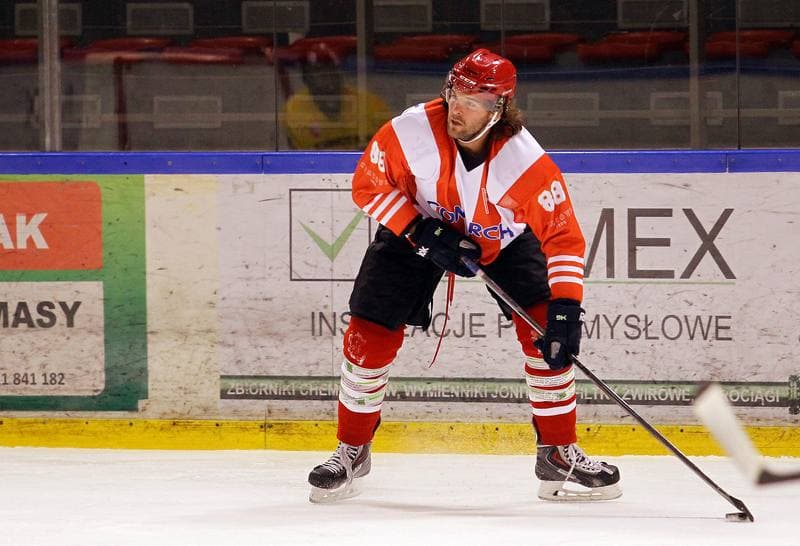 Ice Hockey. Polska Hokej Liga. HC GKS Katowice - Cracovia Krakow. 19.10.2014