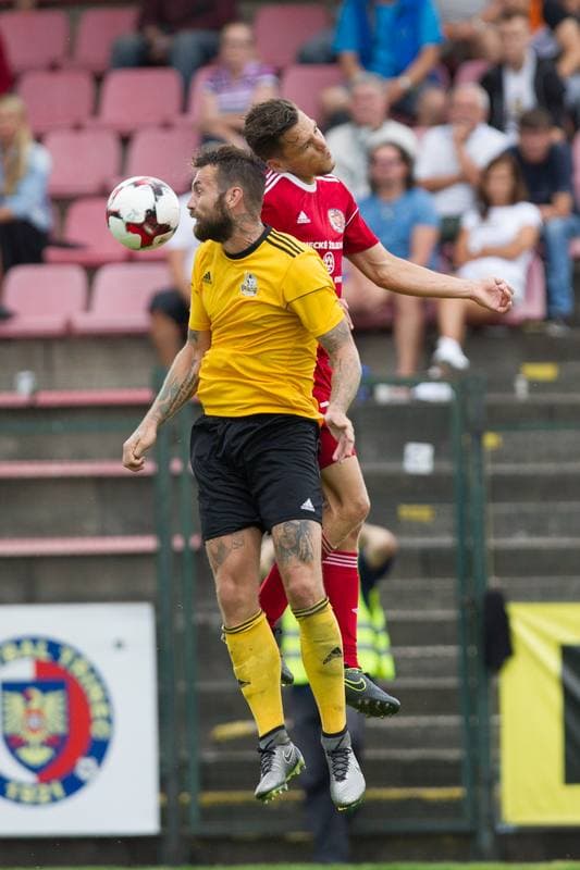 Football. Fortuna Narodni Liga. Fotbal Trinec - Olympia Praha. 19.08.2017