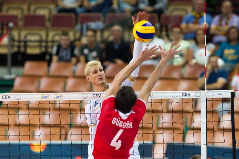 Volleyball. CEV EuroVolley 2017. Turkey - France. 28.08.2017