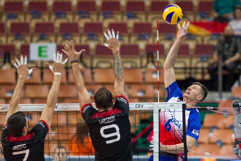 Volleyball. CEV EuroVolley. Germany - Czech Republic. 31.08.2017
