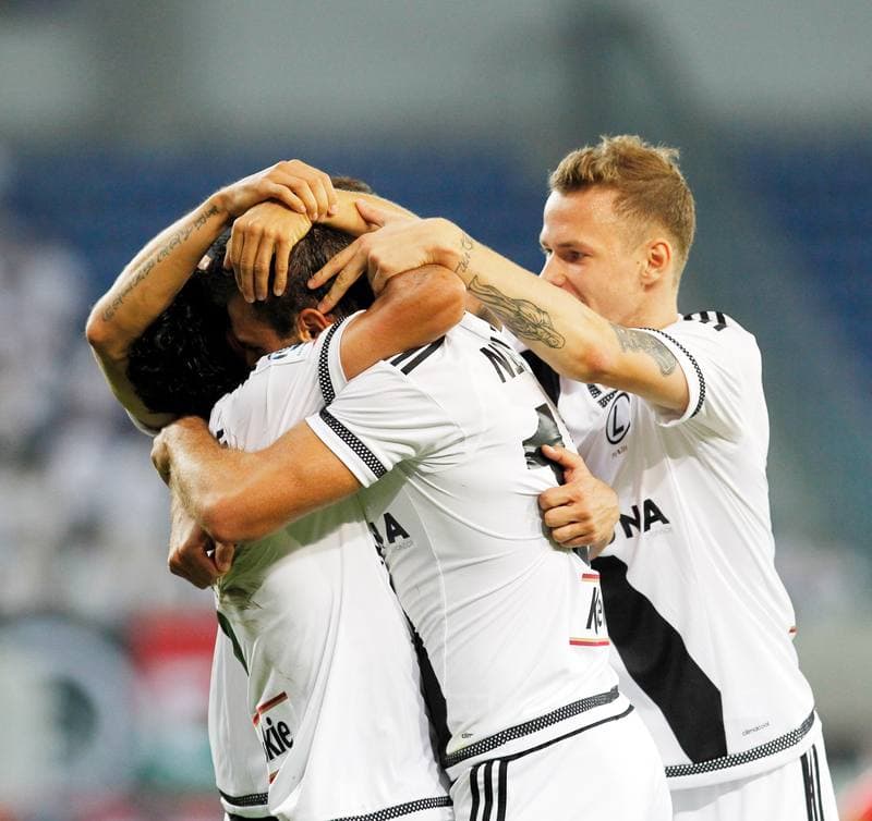 Football. T-Mobile Ekstraklasa. Piast Gliwice - Legia Warsaw. 05.10.2014