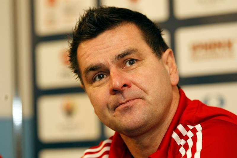 Ice Hockey. Poland national team. Press Conference. 16.12.2015