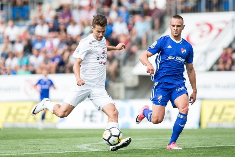 Football. HET Liga. 1 FC Slovacko - Banik Ostrava. 12.08.2017