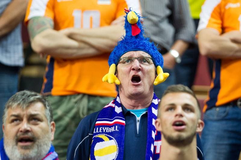 Volleyball. CEV EuroVolley. France - Netherlands. 27.08.2017
