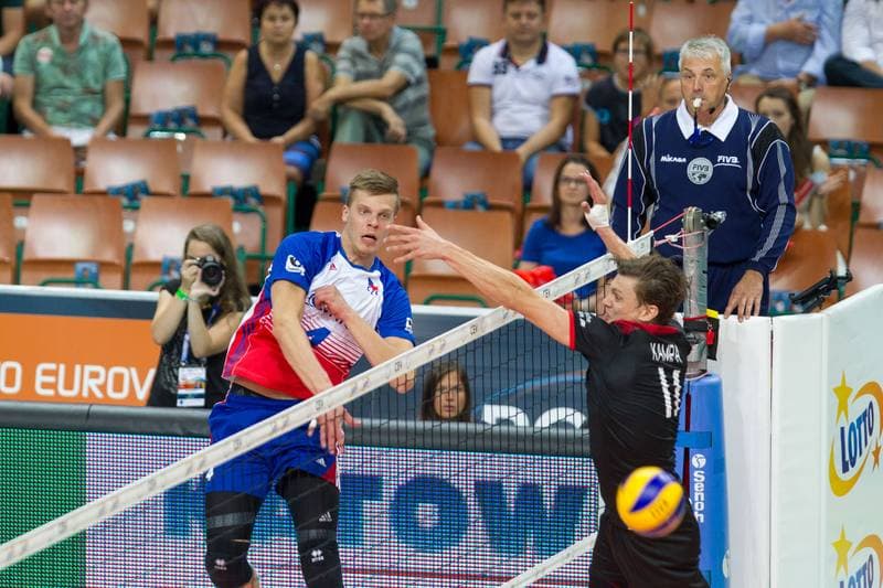 Volleyball. CEV EuroVolley. Germany - Czech Republic. 31.08.2017