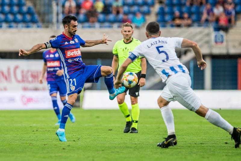 Football. UEFA Europa League. Piast Gliwice - FK Riga. 25.07.2019