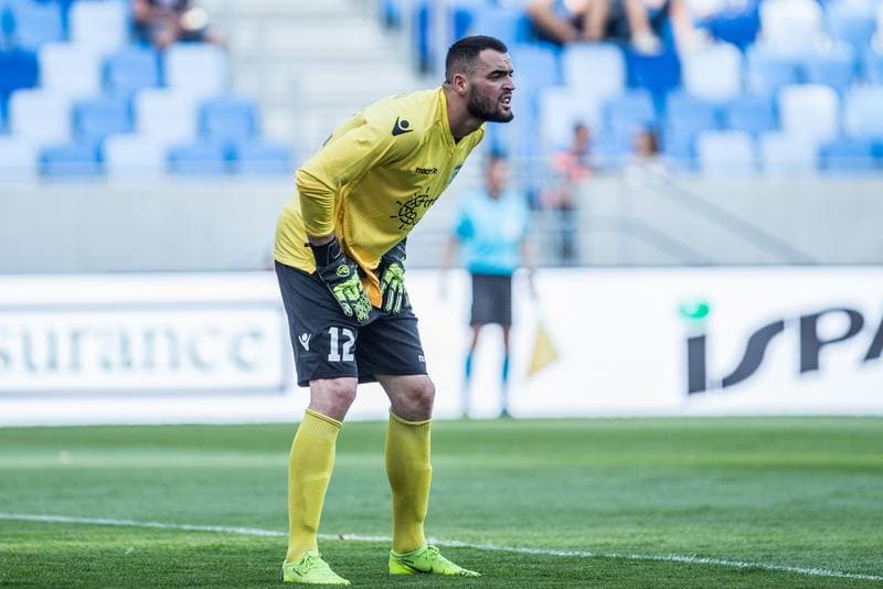 Football. Europa League. Slovan Bratislava - KF Feronikeli. 24.07.2019